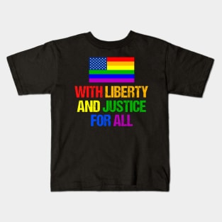 LGBT American Equal Rights Kids T-Shirt